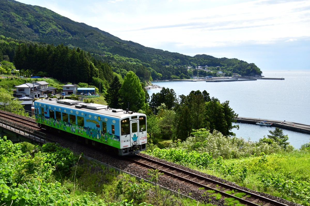 鉄道写真・撮影・三陸鉄道・吉浜－唐丹