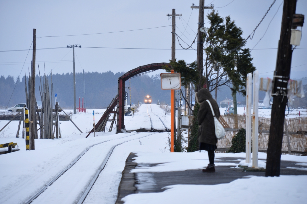 撮影・雪・津軽鉄道・津軽飯詰