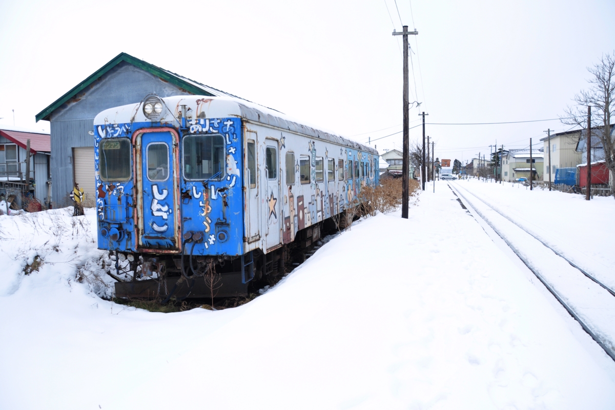撮影・雪・津軽鉄道・嘉瀬