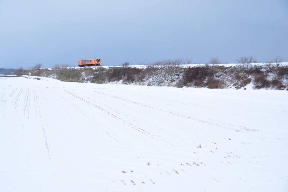 撮影・雪・津軽鉄道・芦野公園－川倉