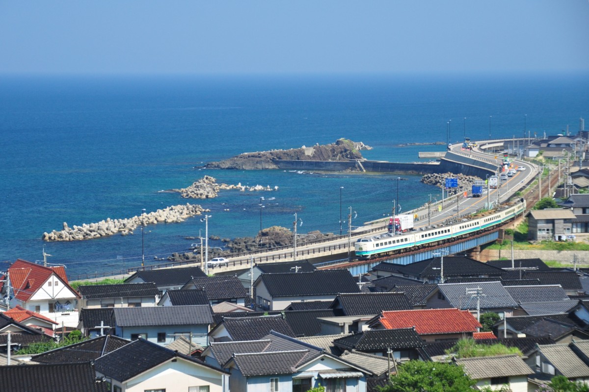 撮影・羽越本線・小岩川－あつみ温泉