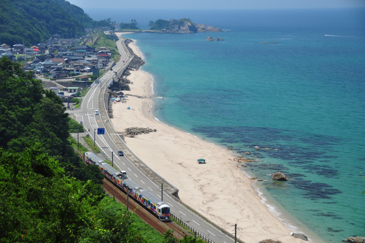 撮影・羽越本線・越後寒川－勝木