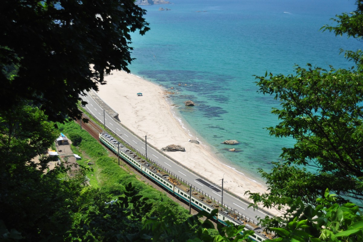 撮影・羽越本線・越後寒川－勝木