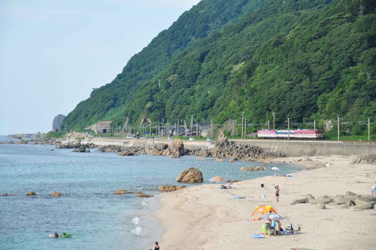 撮影・羽越本線・越後寒川－勝木