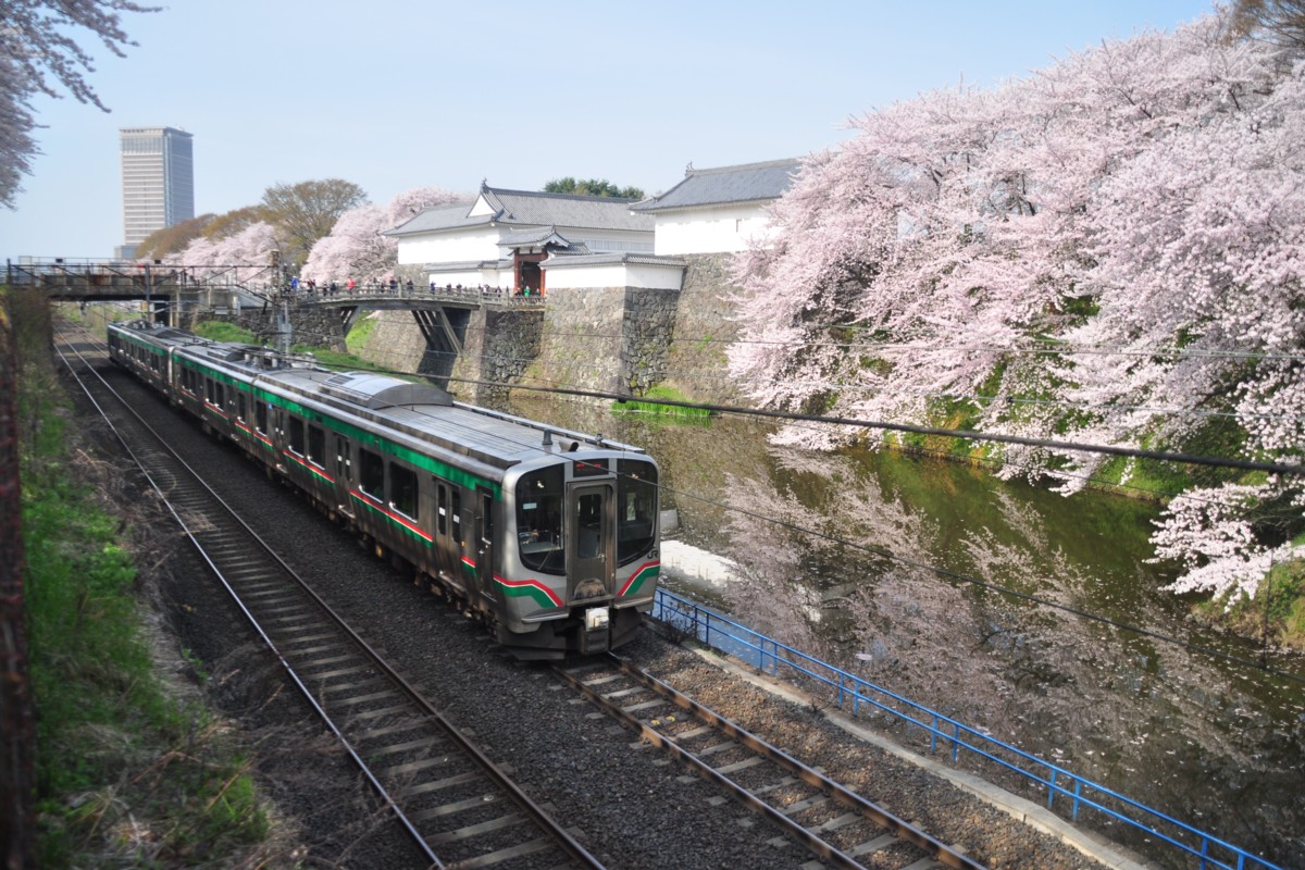 撮影・桜・山形－北山形・仙山線