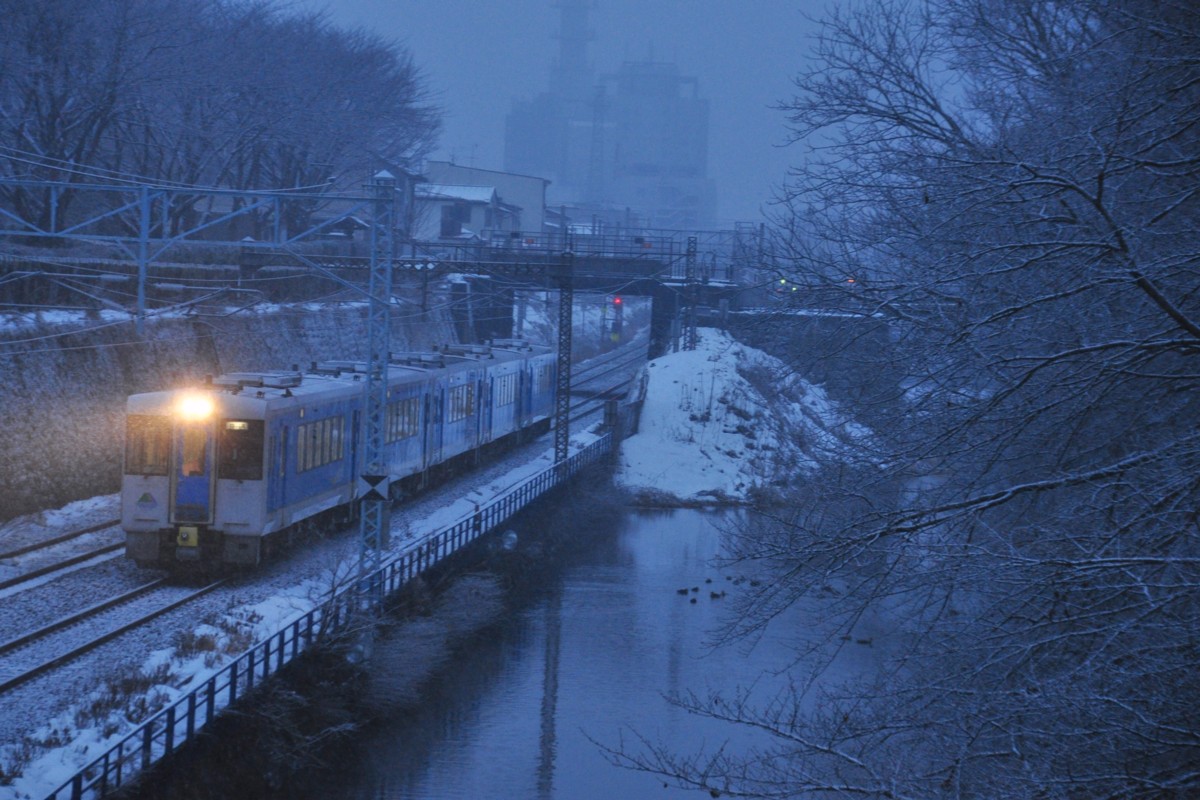 撮影・雪・山形－北山形・山形城址