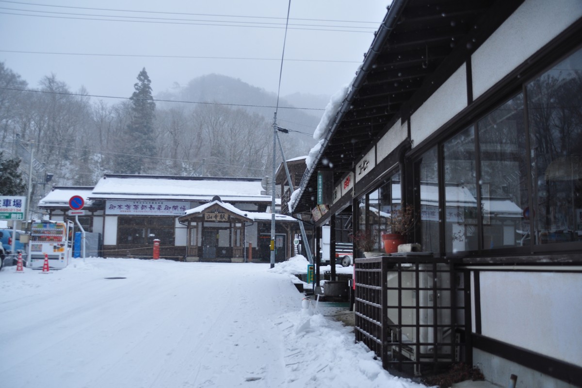 撮影・雪・仙山線・山寺