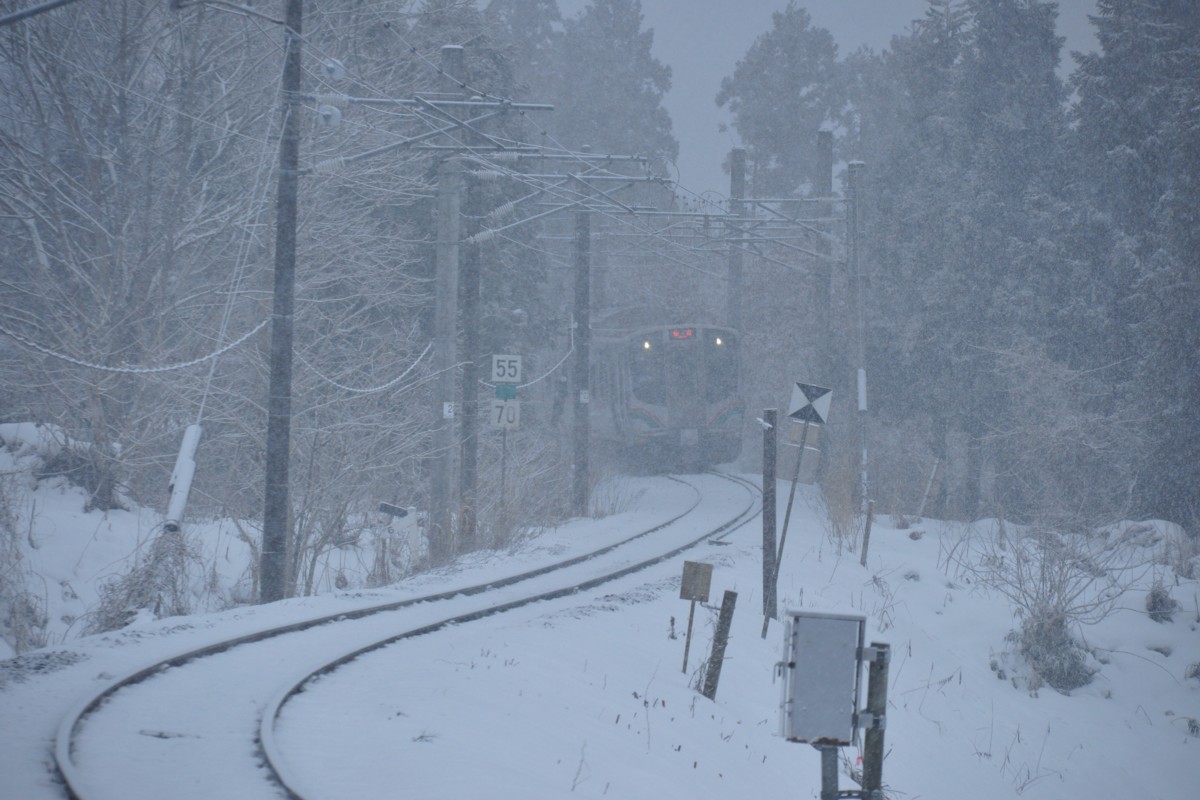 撮影・雪・仙山線・高瀬－山寺