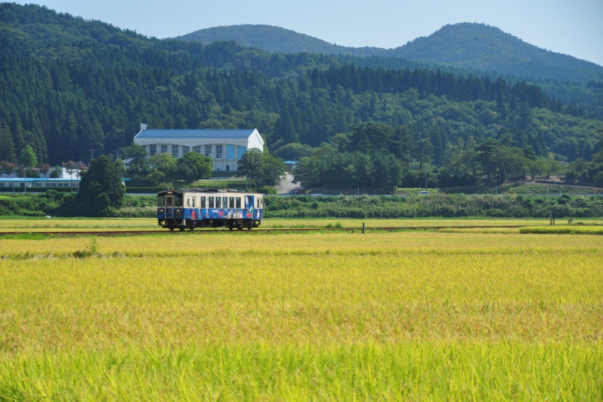 撮影・由利高原鉄道・曲沢