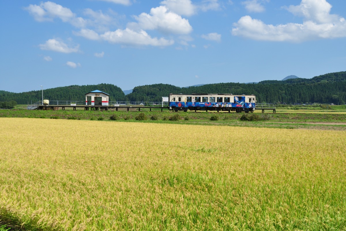 撮影・由利高原鉄道・曲沢