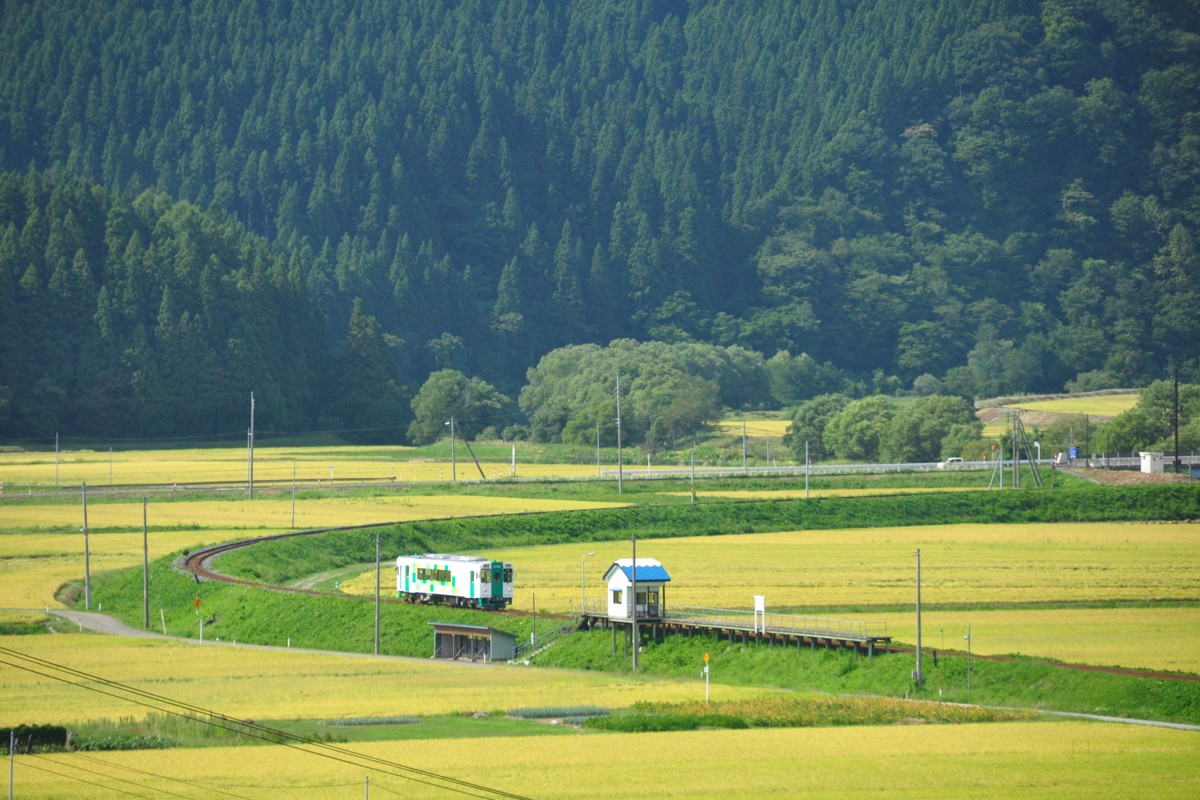 撮影・由利高原鉄道・吉沢