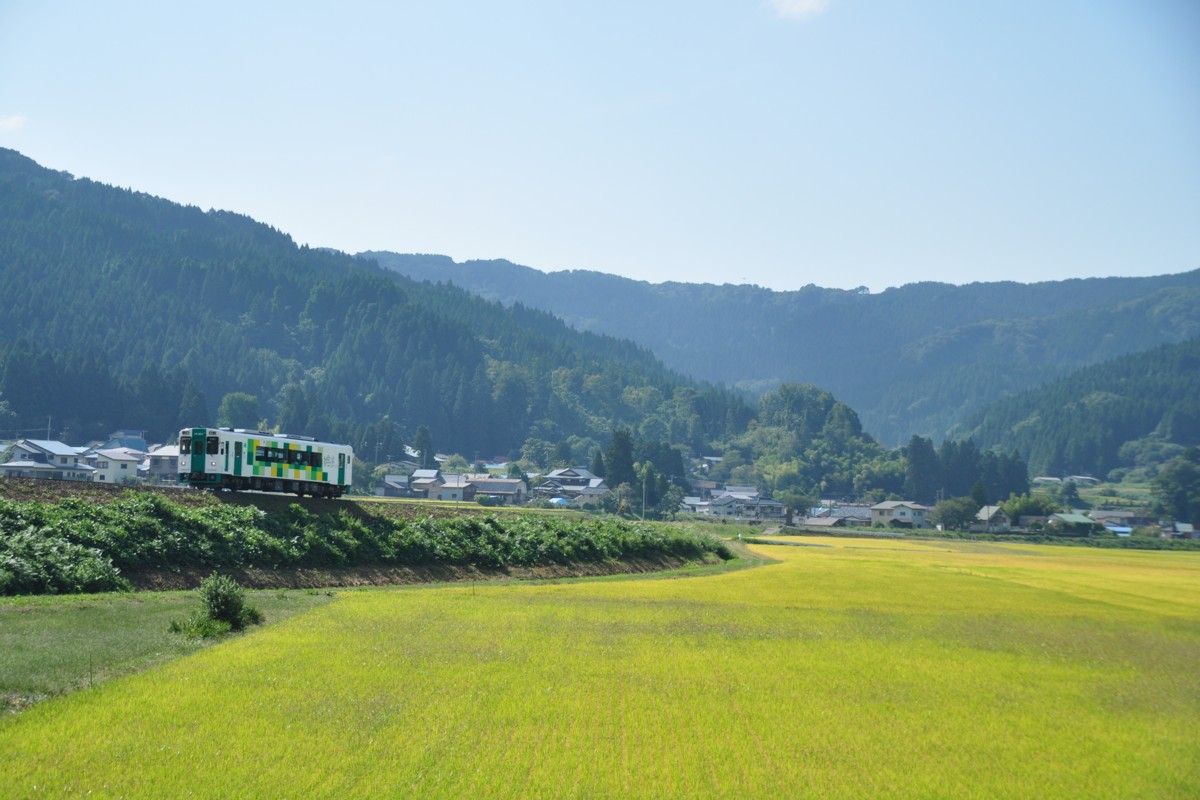 撮影・由利高原鉄道・川辺－矢島