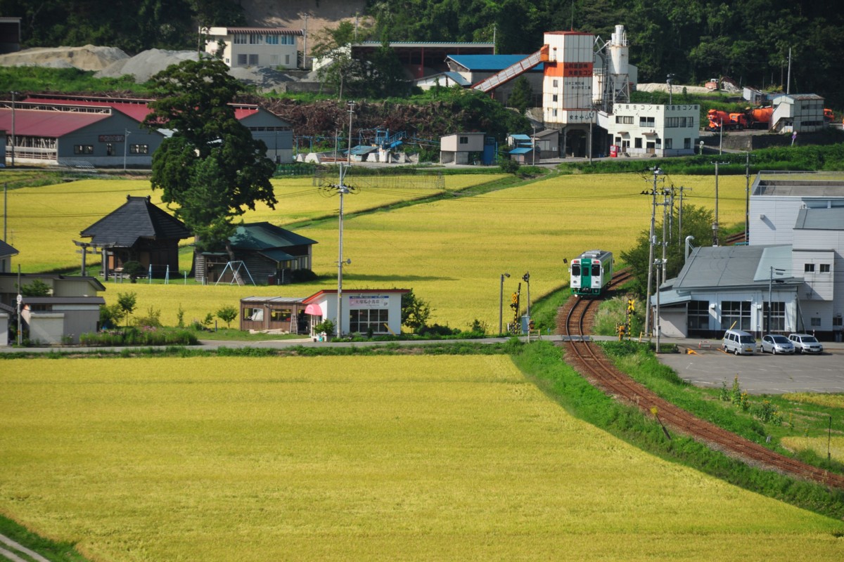 撮影・由利高原鉄道・川辺－矢島