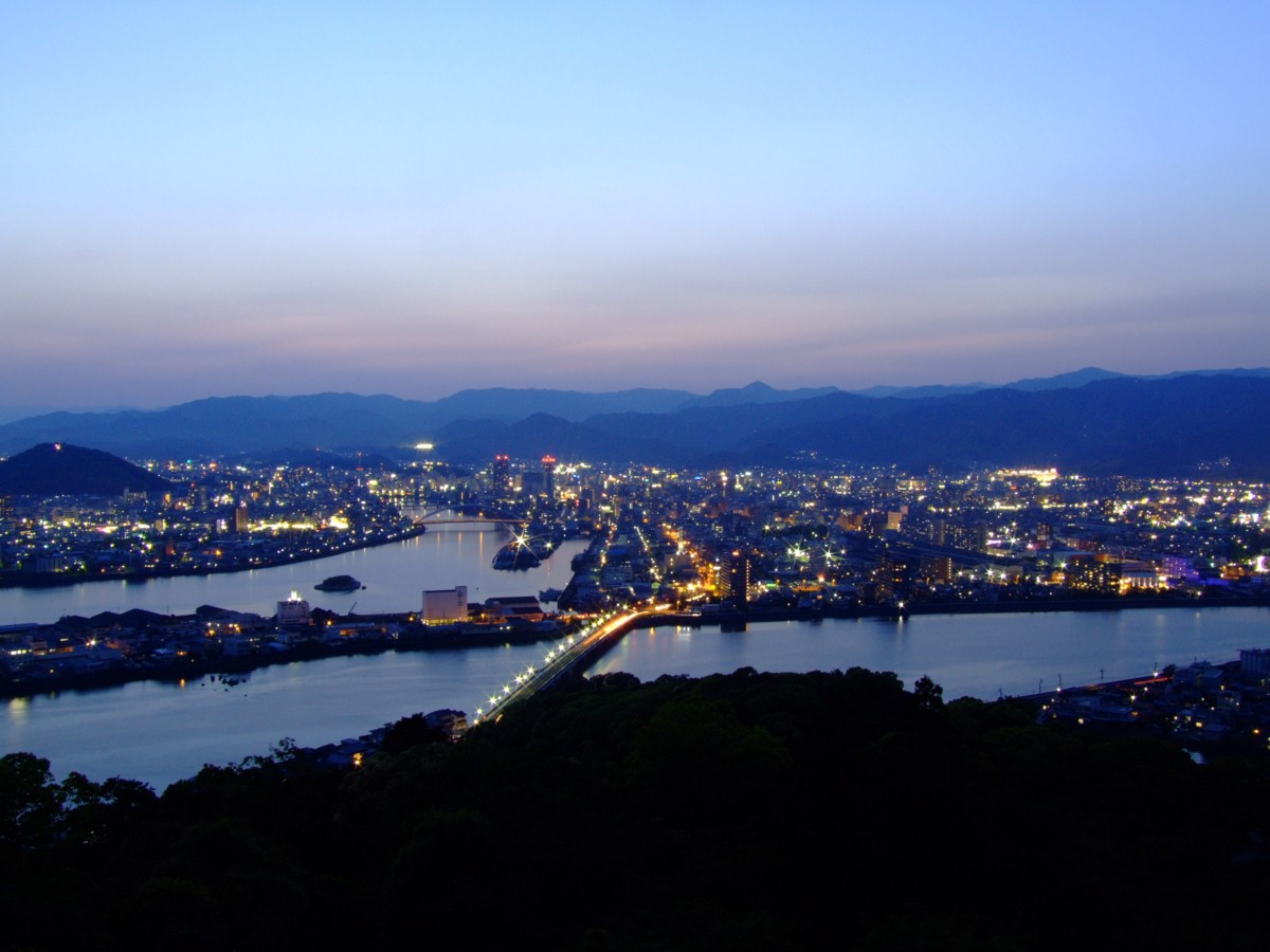 撮影・夜景・五台山公園