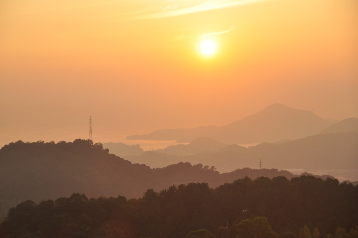 撮影・夜景・道後平ニュータウン