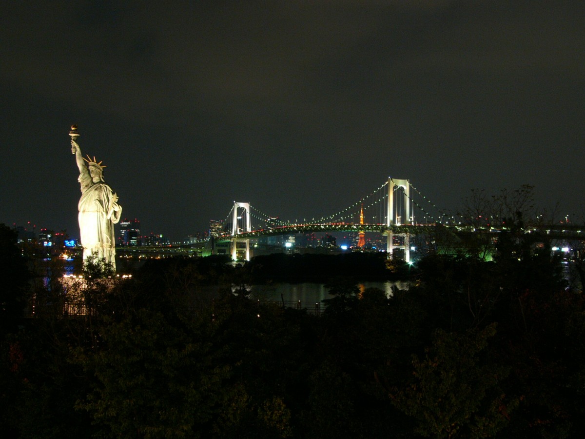撮影・夜景・お台場