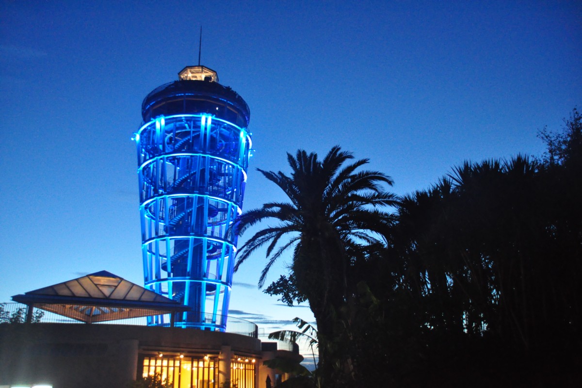 撮影・夜景・江ノ島灯台
