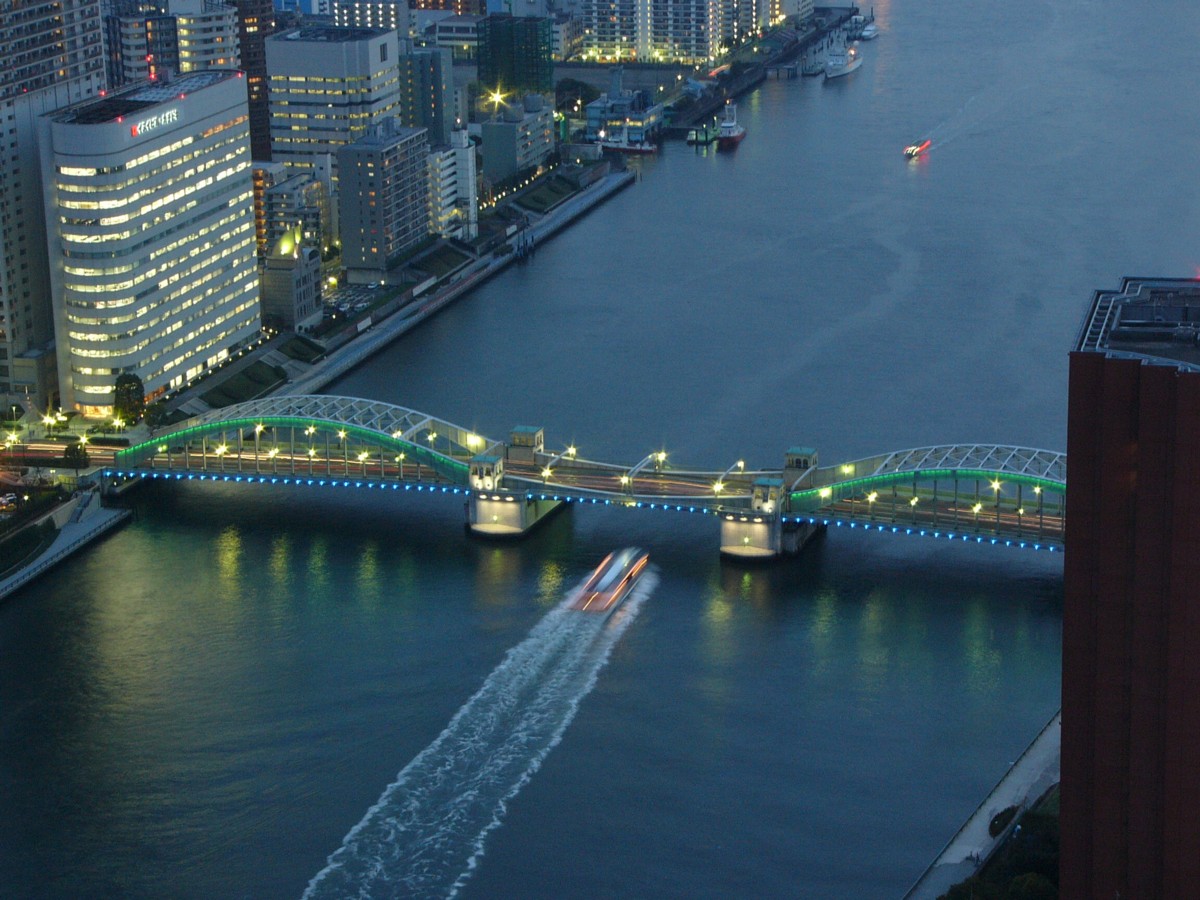 撮影・夜景・聖路加ガーデン