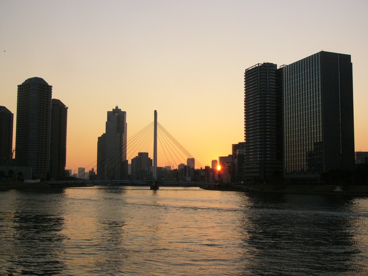 撮影・夜景・永代公園