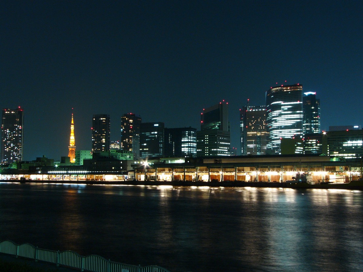 撮影・夜景・勝鬨橋