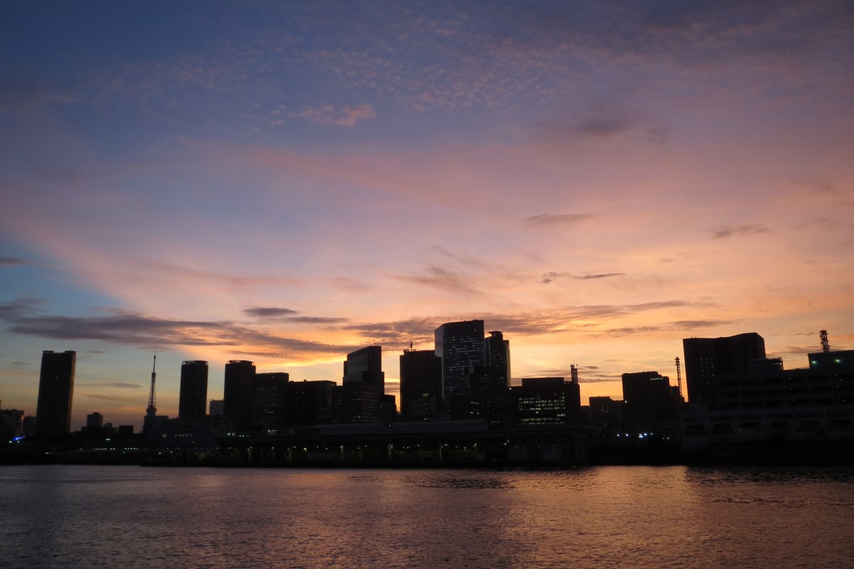 撮影・夜景・勝鬨橋