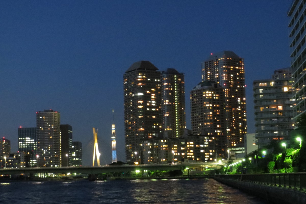 撮影・夜景・勝鬨橋