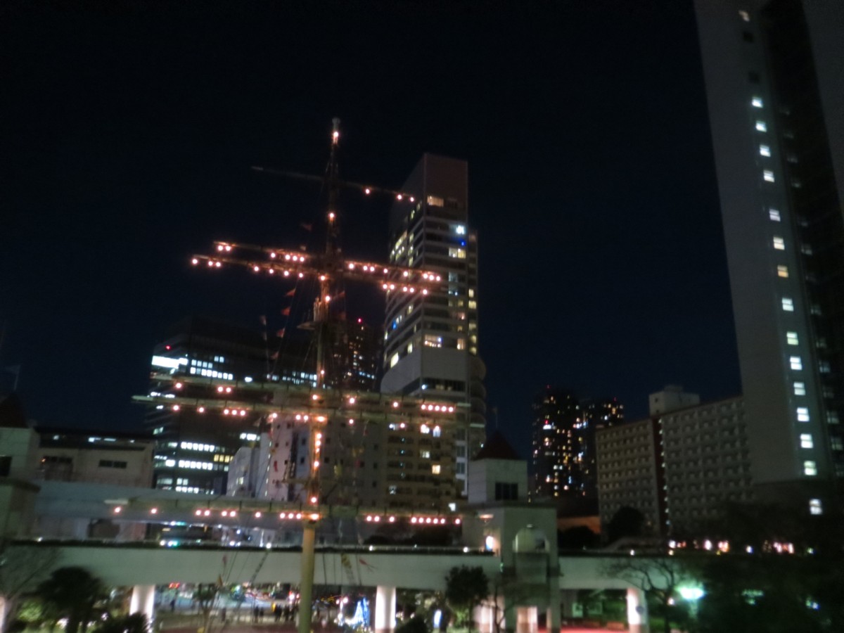 撮影・夜景・竹芝