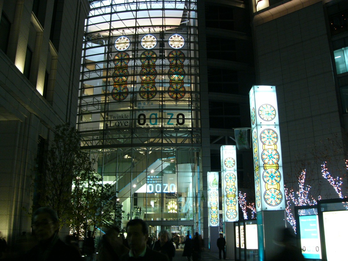 撮影・夜景・丸の内オアゾ