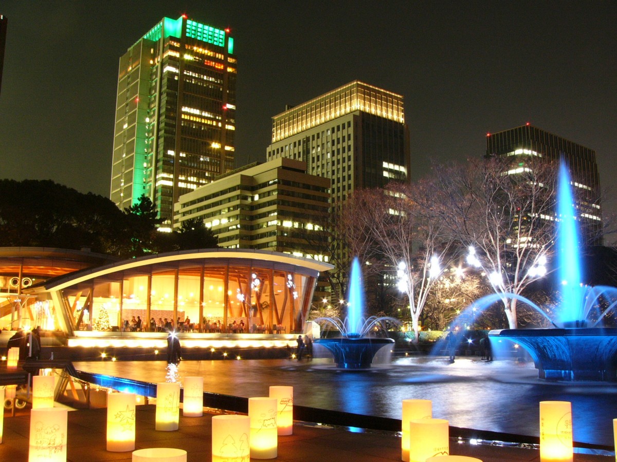 撮影・夜景・和田倉噴水公園