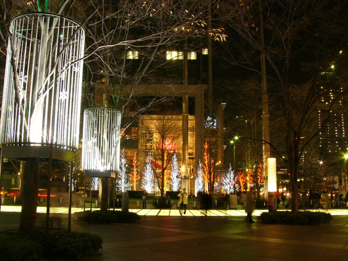 撮影・夜景・東京国際フォーラム
