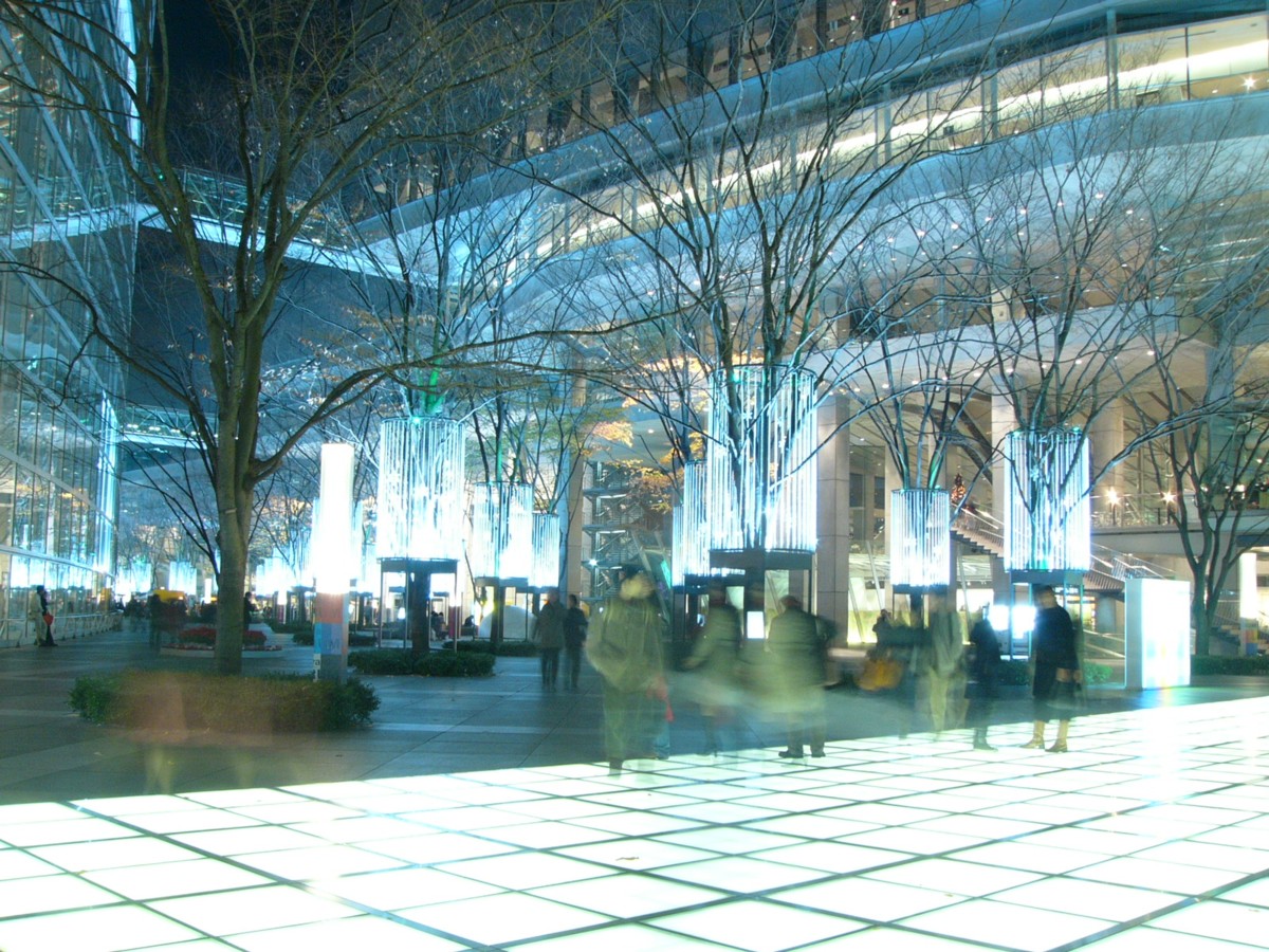 撮影・夜景・東京国際フォーラム