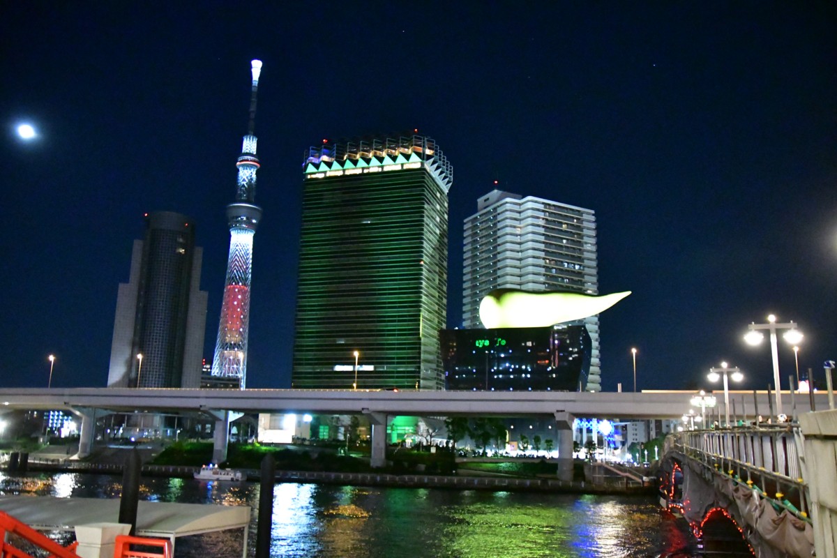 撮影・夜景・東京スカイツリー・浅草