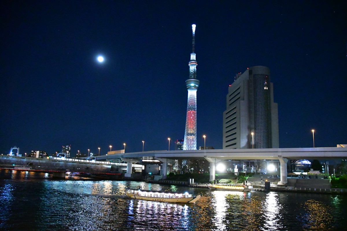 撮影・夜景・東京スカイツリー・浅草