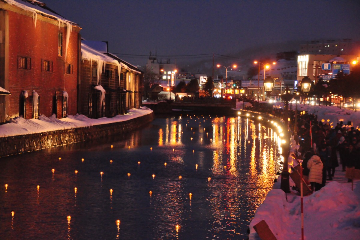 撮影・夜景・小樽