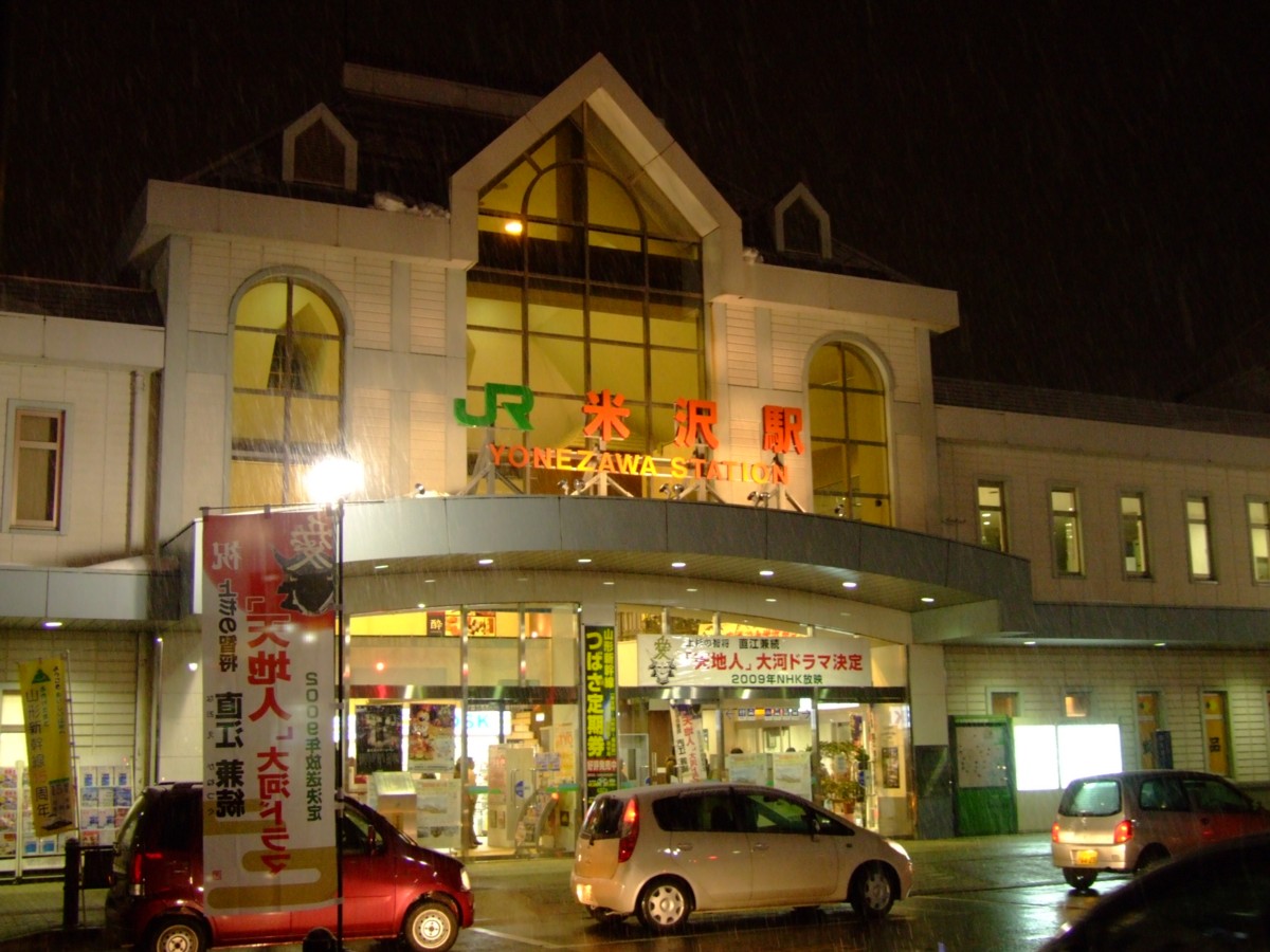 撮影・夜景・米沢上杉雪灯籠祭り