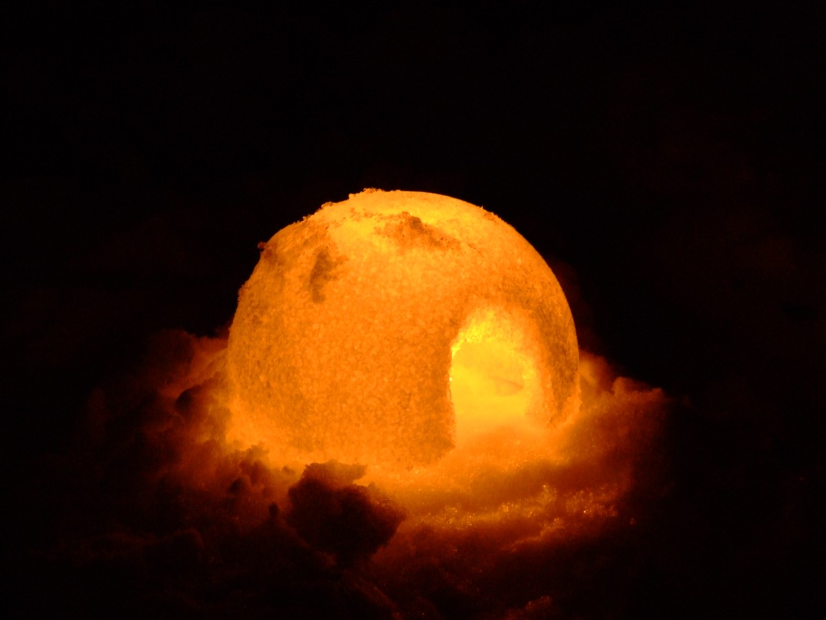 撮影・夜景・米沢上杉雪灯籠祭り